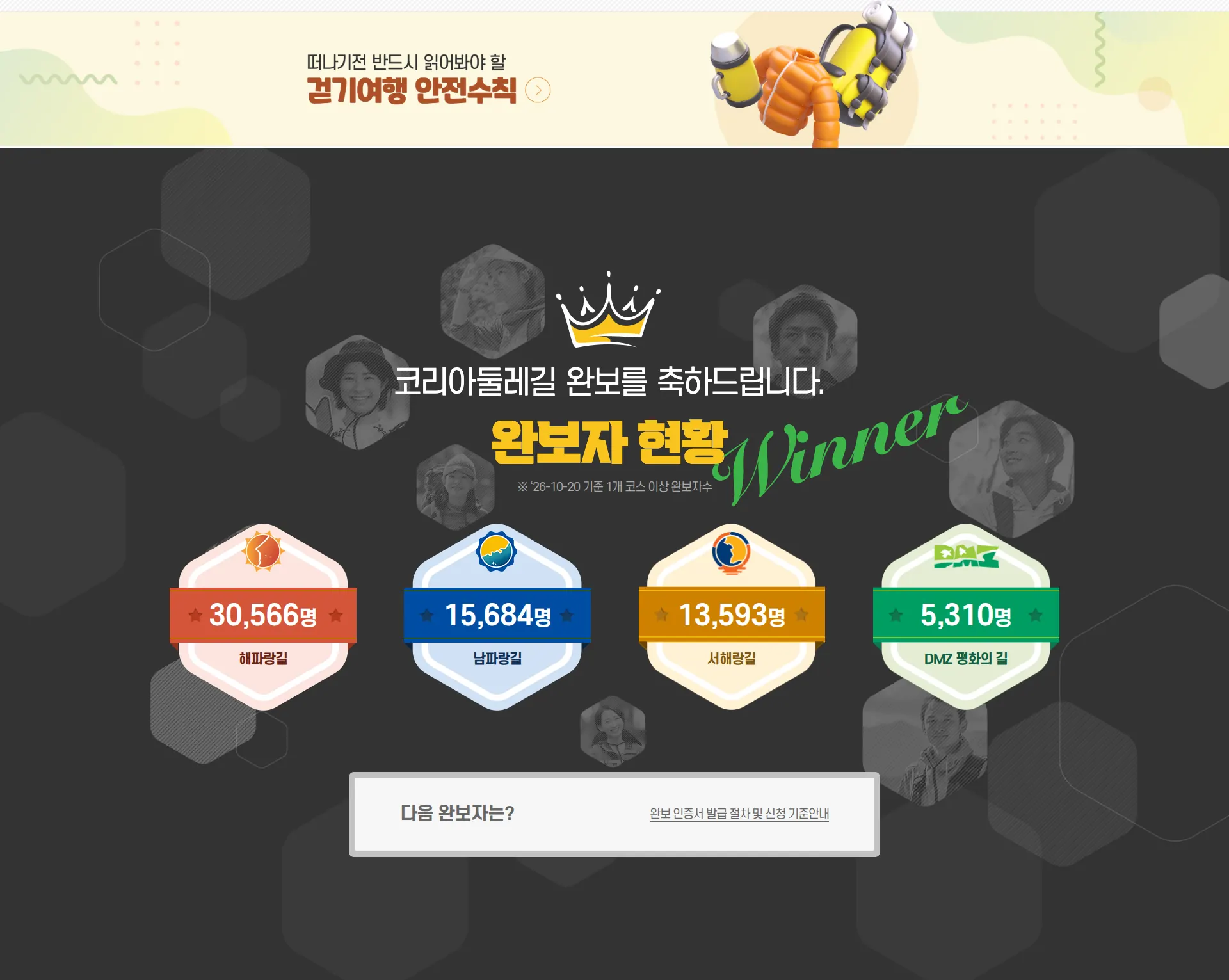두루누비 수치 강조 섹션