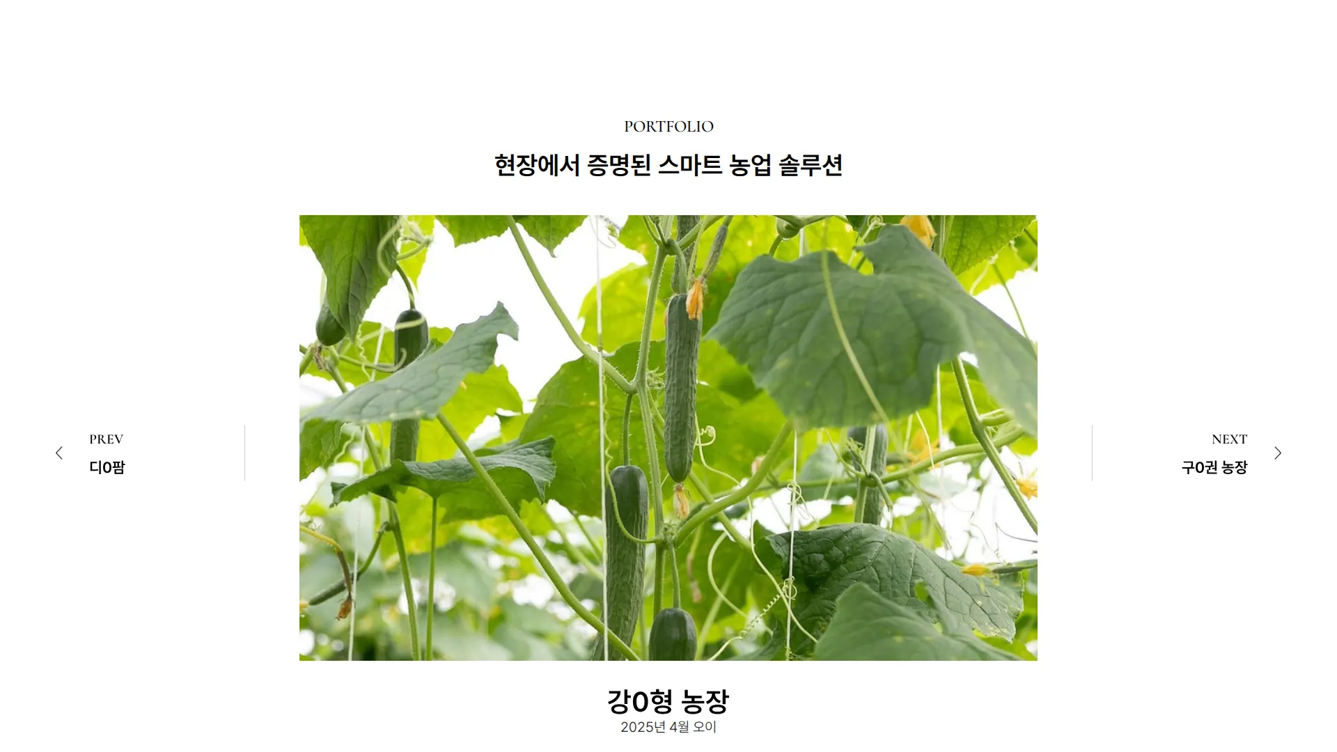 한국표준육묘 상품·콘텐츠 목록 섹션